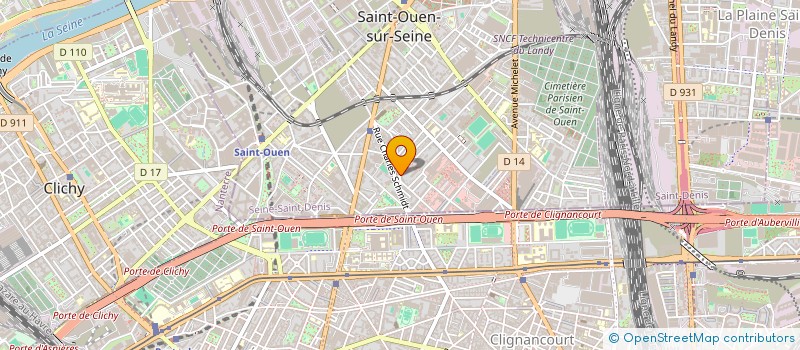 localisation de l'entreprise MADAME SETA DEMBAGA à SAINT-OUEN-SUR-SEINE