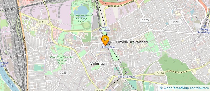 localisation de l'entreprise MADAME SETAN SAMASSA à VALENTON