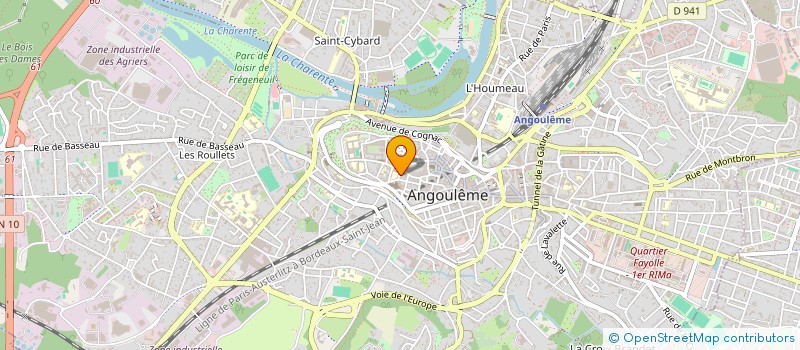 localisation de l'entreprise MADAME SEULKI JUNG  ANGOULEME