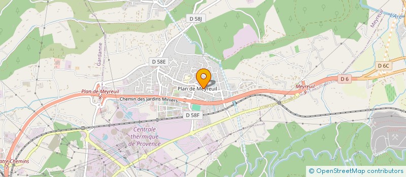 localisation de l'entreprise MADAME SEVAN AVEDISSIAN  MEYREUIL