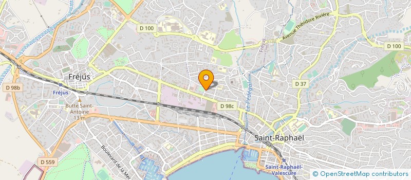 localisation de l'entreprise MADAME SEVAN GARMIRIAN à FREJUS