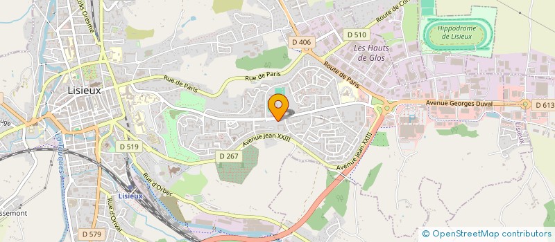 localisation de l'entreprise MADAME SEVDA AKIN  LISIEUX