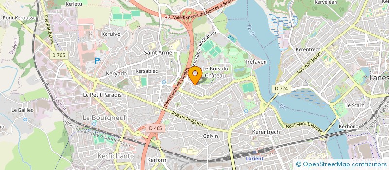 localisation de l'entreprise MADAME SEVDA UGUZ  LORIENT