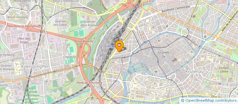 localisation de l'entreprise MADAME SEVDA UNAL à STRASBOURG