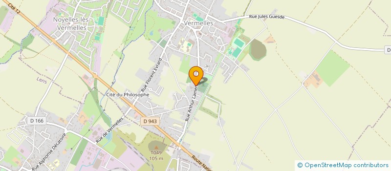 localisation de l'entreprise MADAME SEVERINE ACQUART  VERMELLES