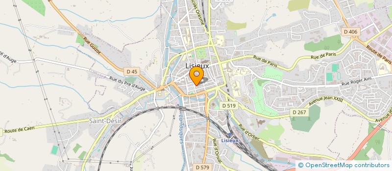 localisation de l'entreprise MADAME SEVERINE ADAM à LISIEUX