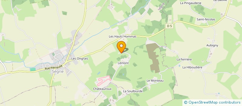 localisation de l'entreprise MADAME SEVERINE ADAM  SEGRIE