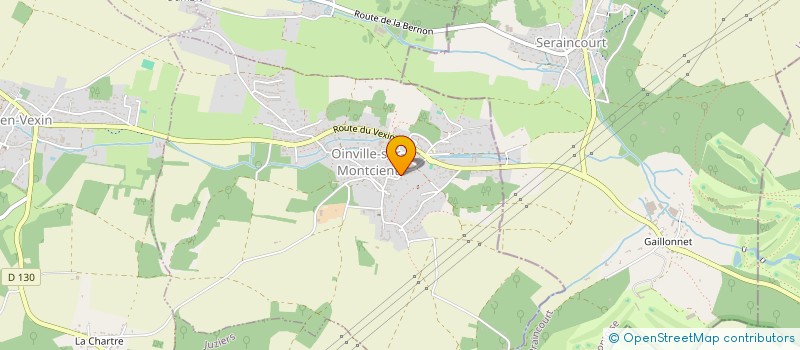 localisation de l'entreprise MADAME SEVERINE AFONSO  OINVILLE-SUR-MONTCIENT