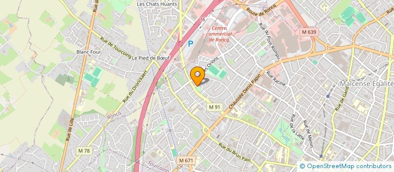 localisation de l'entreprise MADAME SEVERINE AGACHE  TOURCOING