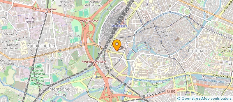 localisation de l'entreprise MADAME SEVERINE AGAG à STRASBOURG