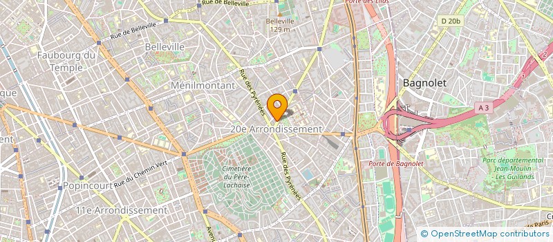 localisation de l'entreprise MADAME SEVERINE AGATHE BORGELLA  PARIS