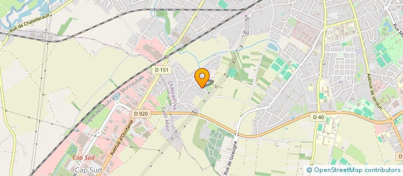 localisation de l'entreprise MADAME SEVERINE ALLONCLE à CHATEAUROUX