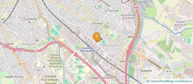 localisation de l'entreprise MADAME SEVERINE AMARE à TOULOUSE
