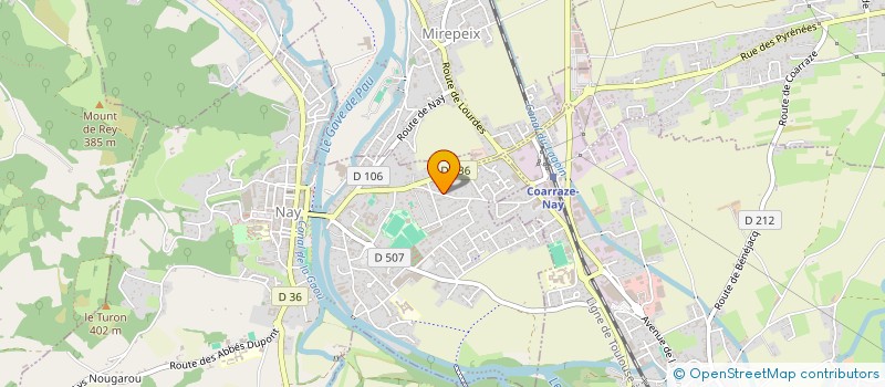 localisation de l'entreprise MADAME SEVERINE ANDREE MARGO  NAY