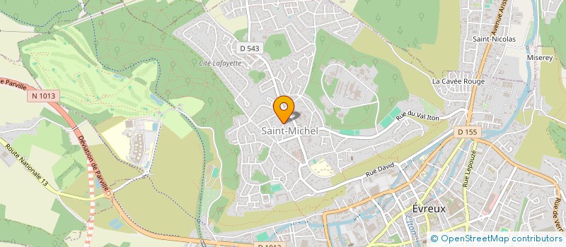 localisation de l'entreprise MADAME SEVERINE ANDRIANARISOA  EVREUX