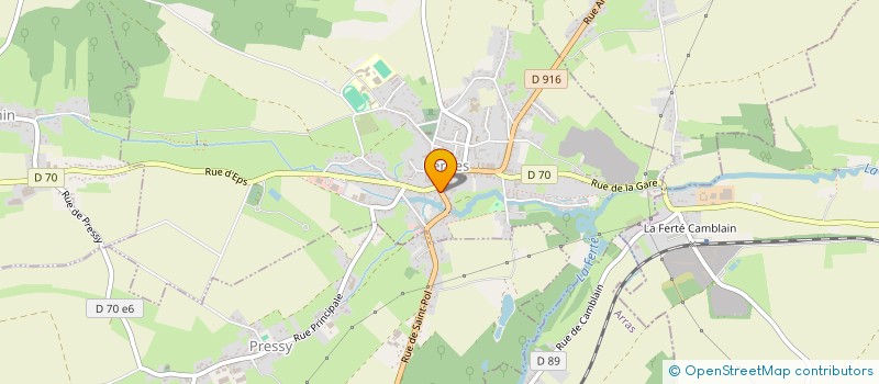 localisation de l'entreprise MADAME SEVERINE ANDRIES  PRESSY