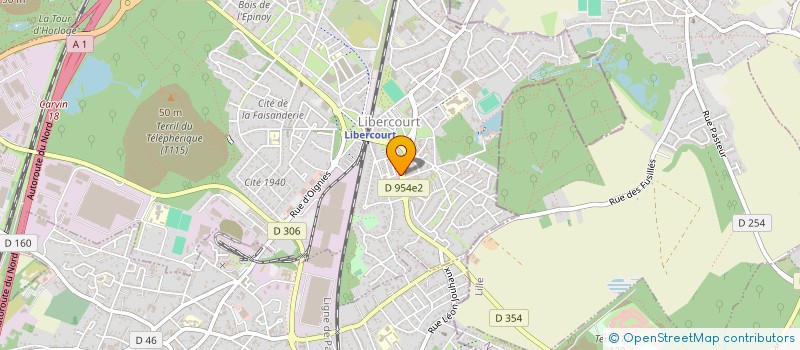 localisation de l'entreprise MADAME SEVERINE ANDRZEJEWSKI  LIBERCOURT