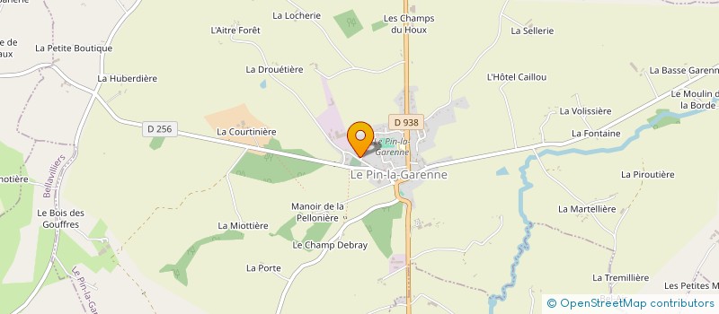 localisation de l'entreprise MADAME SEVERINE ANNE NOELLE MAGNIEZ à LE PIN-LA-GARENNE