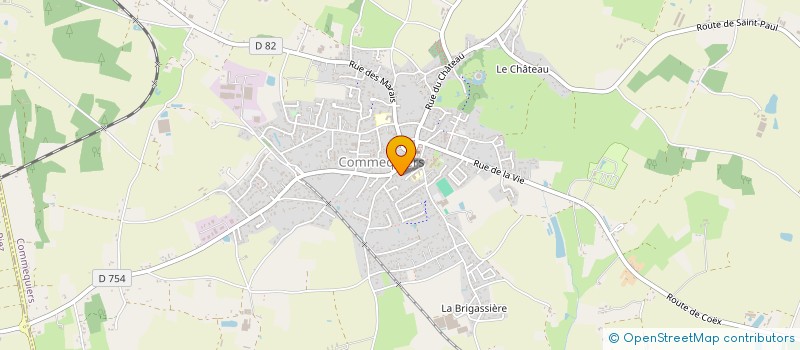 localisation de l'entreprise MADAME SEVERINE ANSANAY  COMMEQUIERS