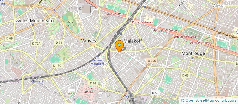 localisation de l'entreprise MADAME SEVERINE ANSOULT à MALAKOFF
