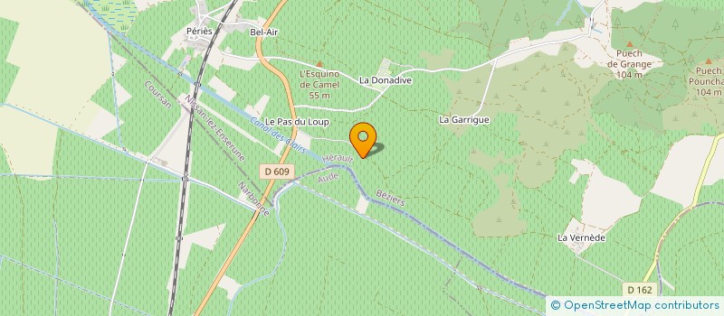 localisation de l'entreprise MADAME SEVERINE ARACIL  NISSAN-LEZ-ENSERUNE