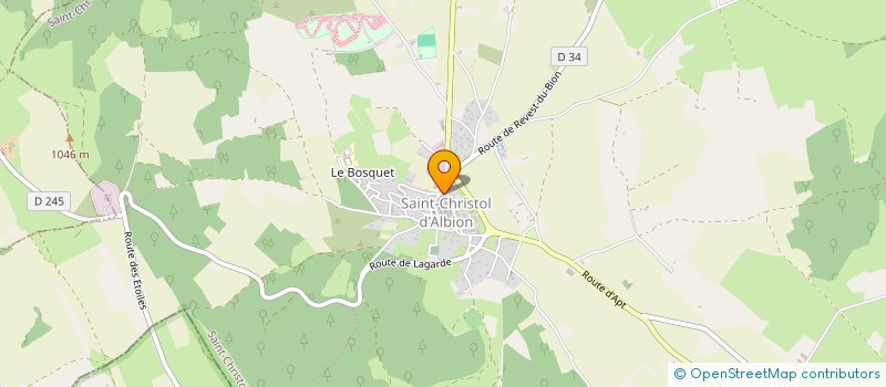 localisation de l'entreprise MADAME SEVERINE ARNOUX  AUREL