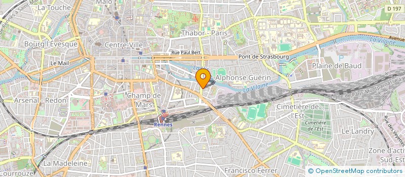 localisation de l'entreprise MADAME SEVERINE ARTERO  RENNES