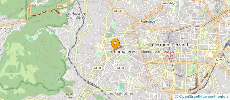 localisation de l'entreprise MADAME SEVERINE ARZALIER à CHAMALIERES