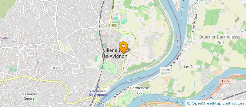 localisation de l'entreprise MADAME SEVERINE ASTIER  VILLENEUVE-LES-AVIGNON