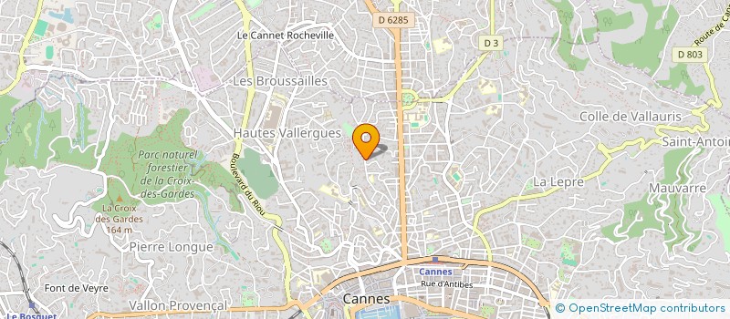 localisation de l'entreprise MADAME SEVERINE ATLANI à CANNES