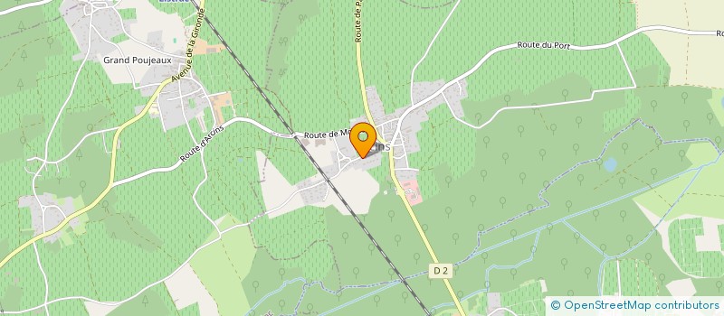 localisation de l'entreprise MADAME SEVERINE AUBENEAU  ARCINS