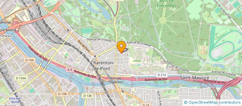 localisation de l'entreprise MADAME SEVERINE AYMAR  CHARENTON-LE-PONT