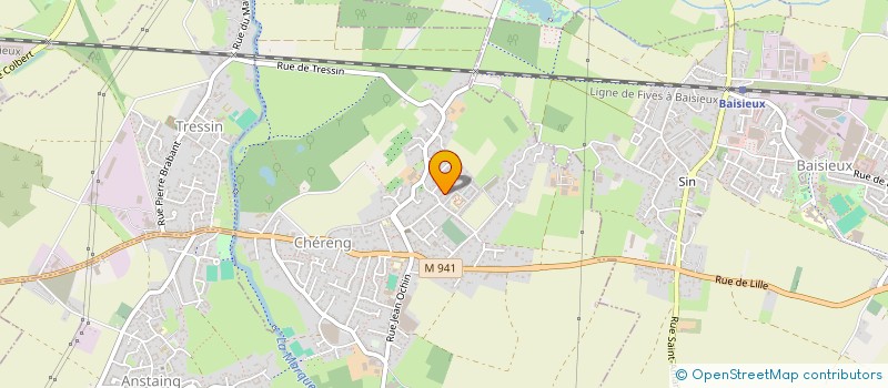 localisation de l'entreprise MADAME SEVERINE BAERT  CHERENG