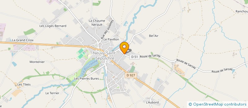 localisation de l'entreprise MADAME SEVERINE BAEYENS à NEUVY-SAINT-SEPULCHRE