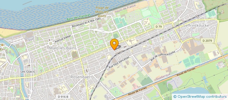 localisation de l'entreprise MADAME SEVERINE BAIL à DUNKERQUE