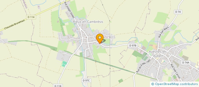 localisation de l'entreprise MADAME SEVERINE BAILLEUL  RIEUX-EN-CAMBRESIS