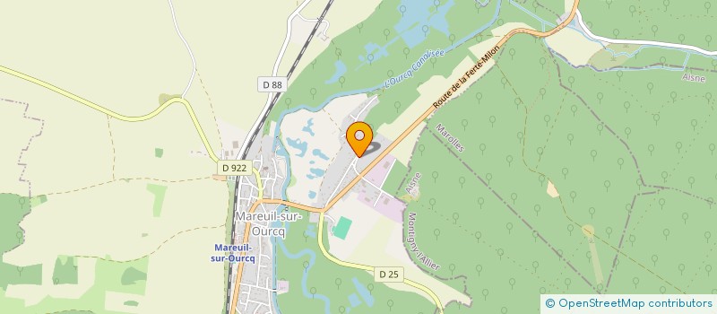 localisation de l'entreprise MADAME SEVERINE BARBE  MAREUIL-SUR-OURCQ