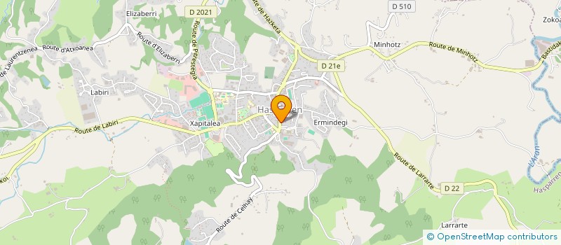 localisation de l'entreprise MADAME SEVERINE BATS à HASPARREN