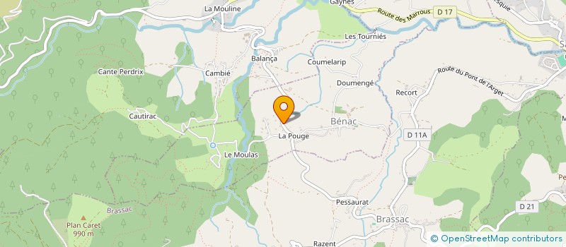 localisation de l'entreprise MADAME SEVERINE BATTISTELLA à BRASSAC