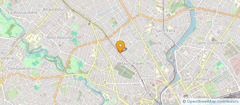 localisation de l'entreprise MADAME SEVERINE BAUDET à NANTES