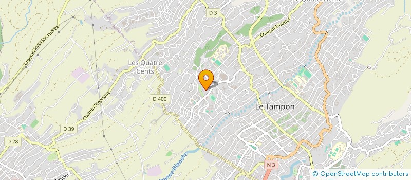 localisation de l'entreprise MADAME SEVERINE BECK à LE TAMPON