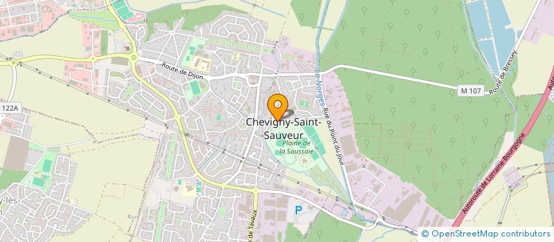 localisation de l'entreprise MADAME SEVERINE BEGIN à CHEVIGNY-SAINT-SAUVEUR