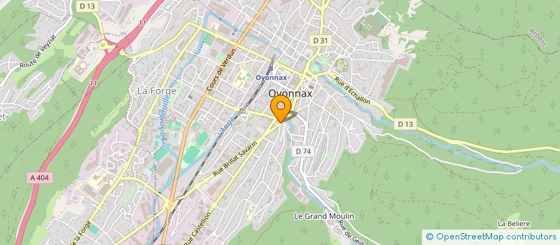 localisation de l'entreprise MADAME SEVERINE BEGUIN à OYONNAX