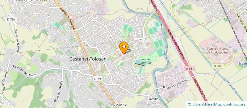 localisation de l'entreprise MADAME SEVERINE BELLEMONT à CASTANET-TOLOSAN