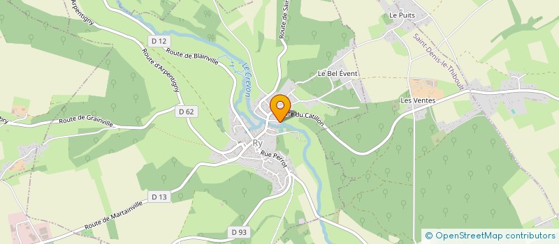 localisation de l'entreprise MADAME SEVERINE BENARD  RY