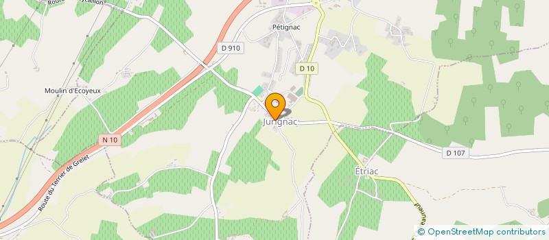localisation de l'entreprise MADAME SEVERINE BENET  VAL DES VIGNES