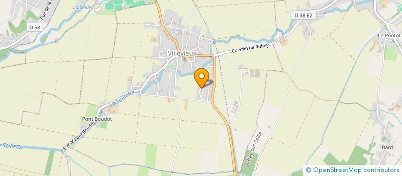 localisation de l'entreprise MADAME SEVERINE BENIER à VILLEVIEUX