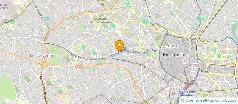 localisation de l'entreprise MADAME SEVERINE BENZIMRA à MONTPELLIER