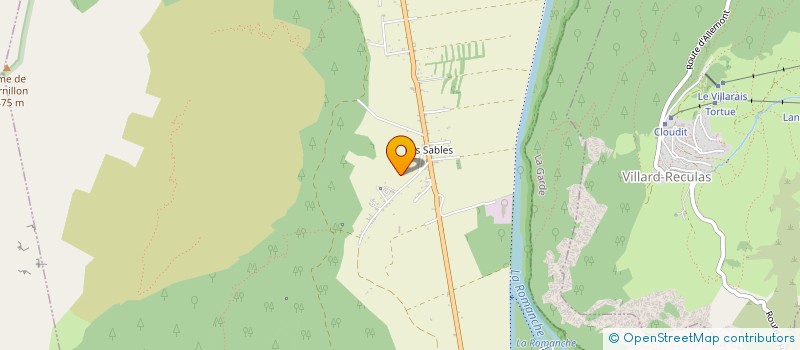 localisation de l'entreprise MADAME SEVERINE BERNARD  ALLEMOND