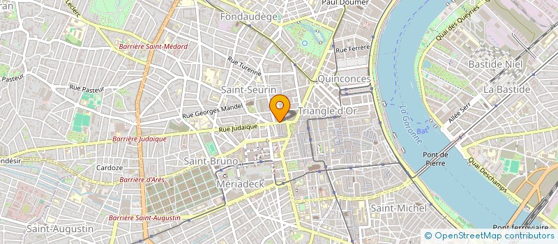 localisation de l'entreprise MADAME SEVERINE BERRIER à BORDEAUX